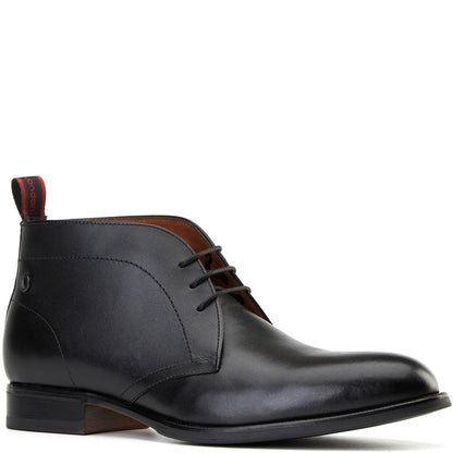 Wallis Waxy Chukka Boots Black