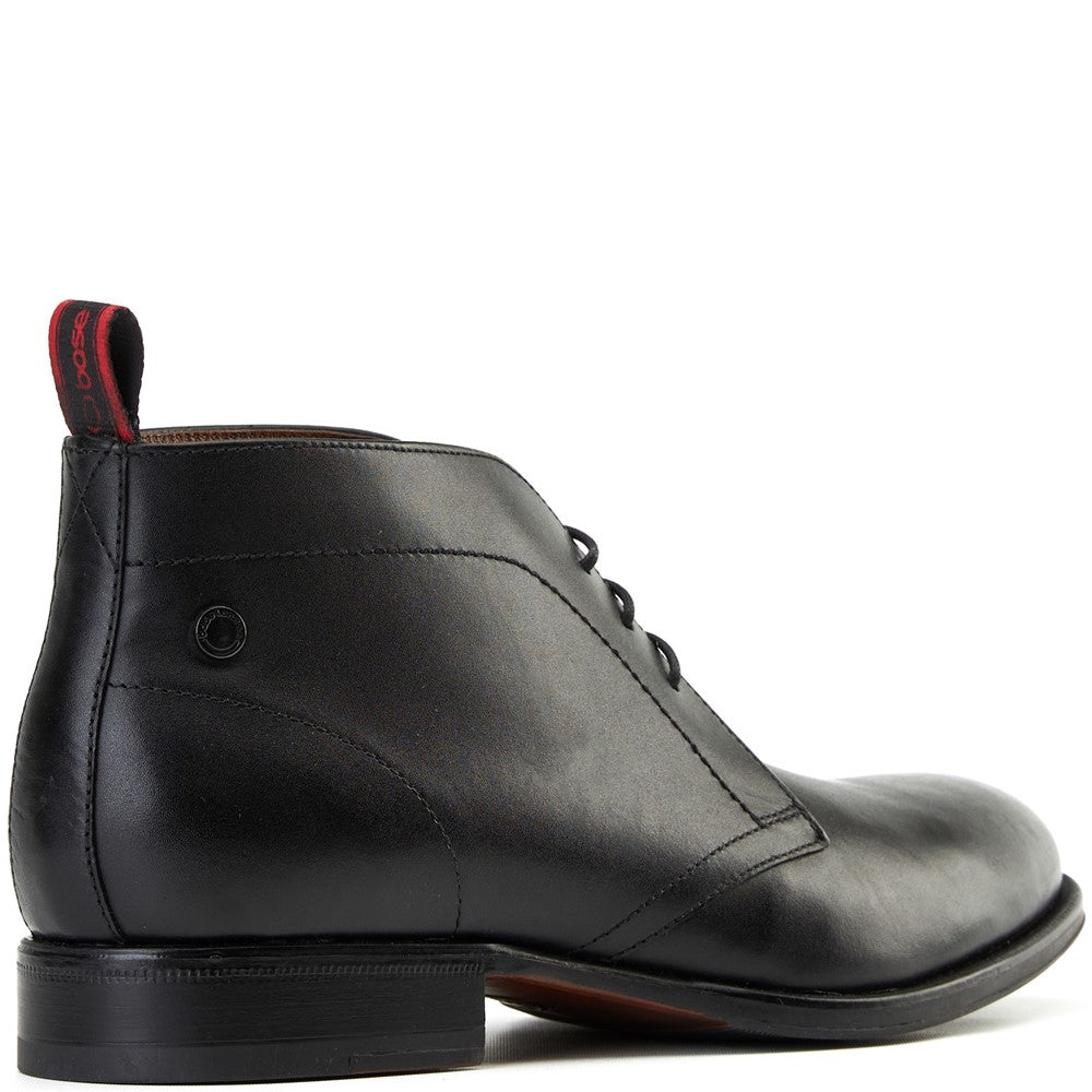 Wallis Waxy Chukka Boots Black