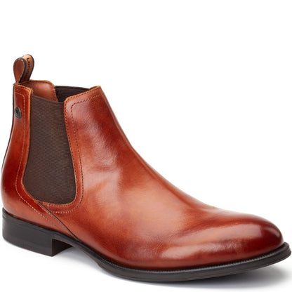 Whittle Washed Chelsea Boots Tan