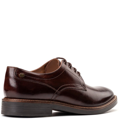 Durham Washed Derby Shoes Brown