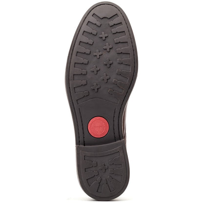 Durham Washed Derby Shoes Brown