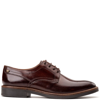 Durham Washed Derby Shoes Brown