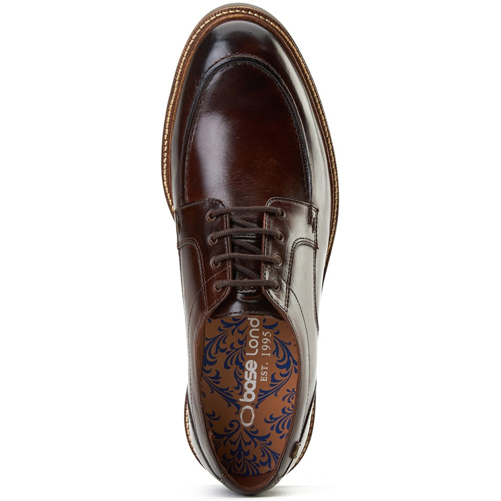 Surrey Washed Apron Toe Shoes Brown