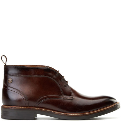 Lincoln Washed Chukka Boots Brown