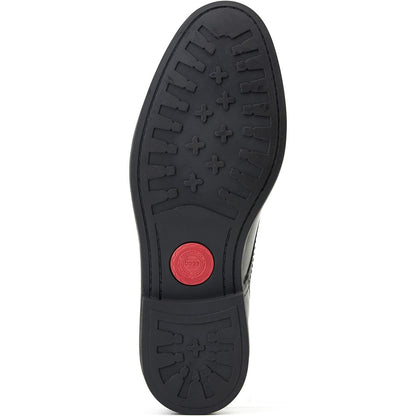 Plymouth Waxy Toe Cap Boots Black