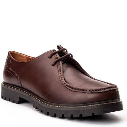 Karbon Moc Toe Shoes Brown