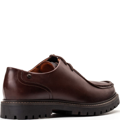 Karbon Moc Toe Shoes Brown