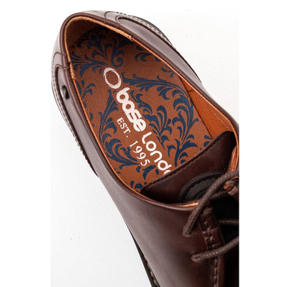 Karbon Moc Toe Shoes Brown