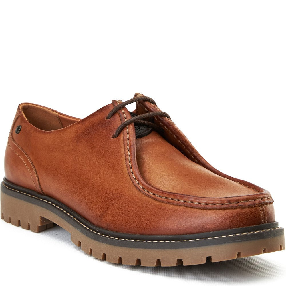 Karbon Moc Toe Shoes Tan