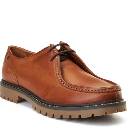Karbon Moc Toe Shoes Tan