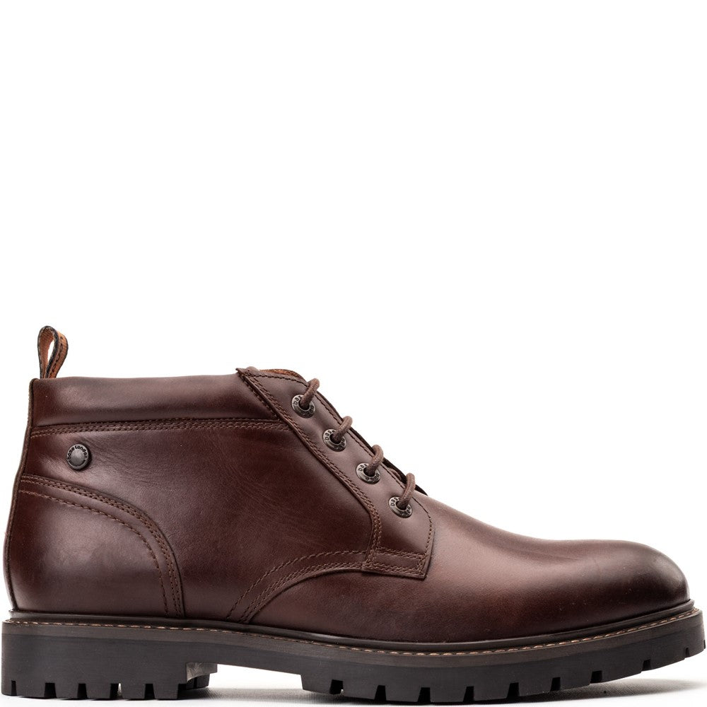 Cobalt Pull Up Chukka Boots Brown