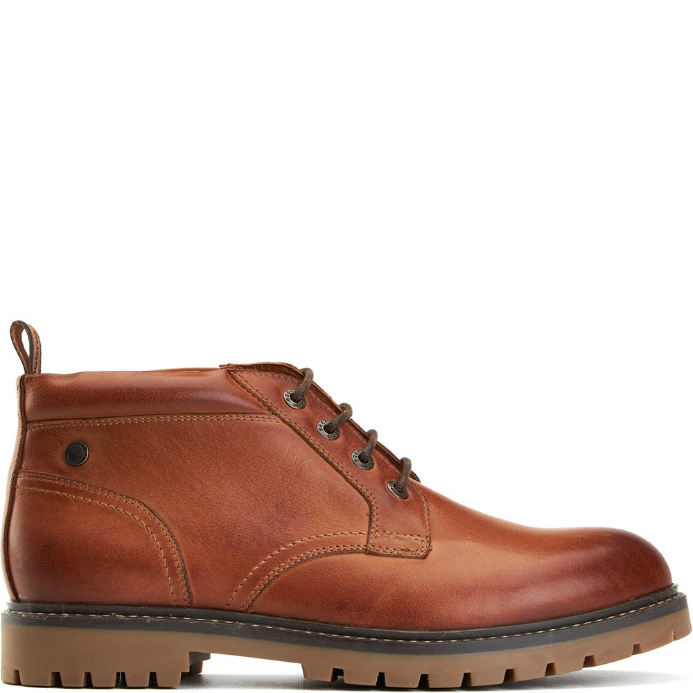 Cobalt Pull Up Chukka Boots Tan