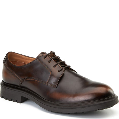 Locke Rub Off Derby Shoes Brown