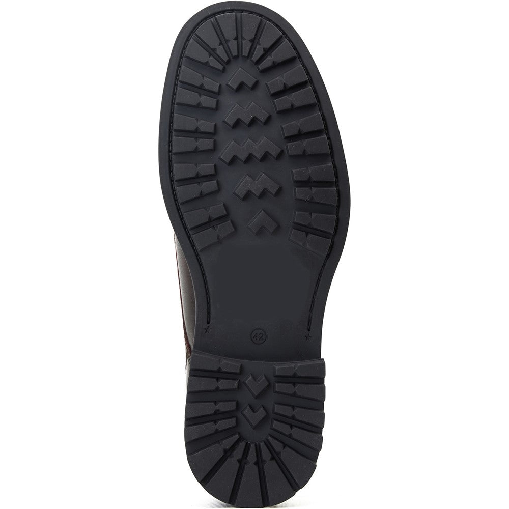 Locke Rub Off Derby Shoes Brown