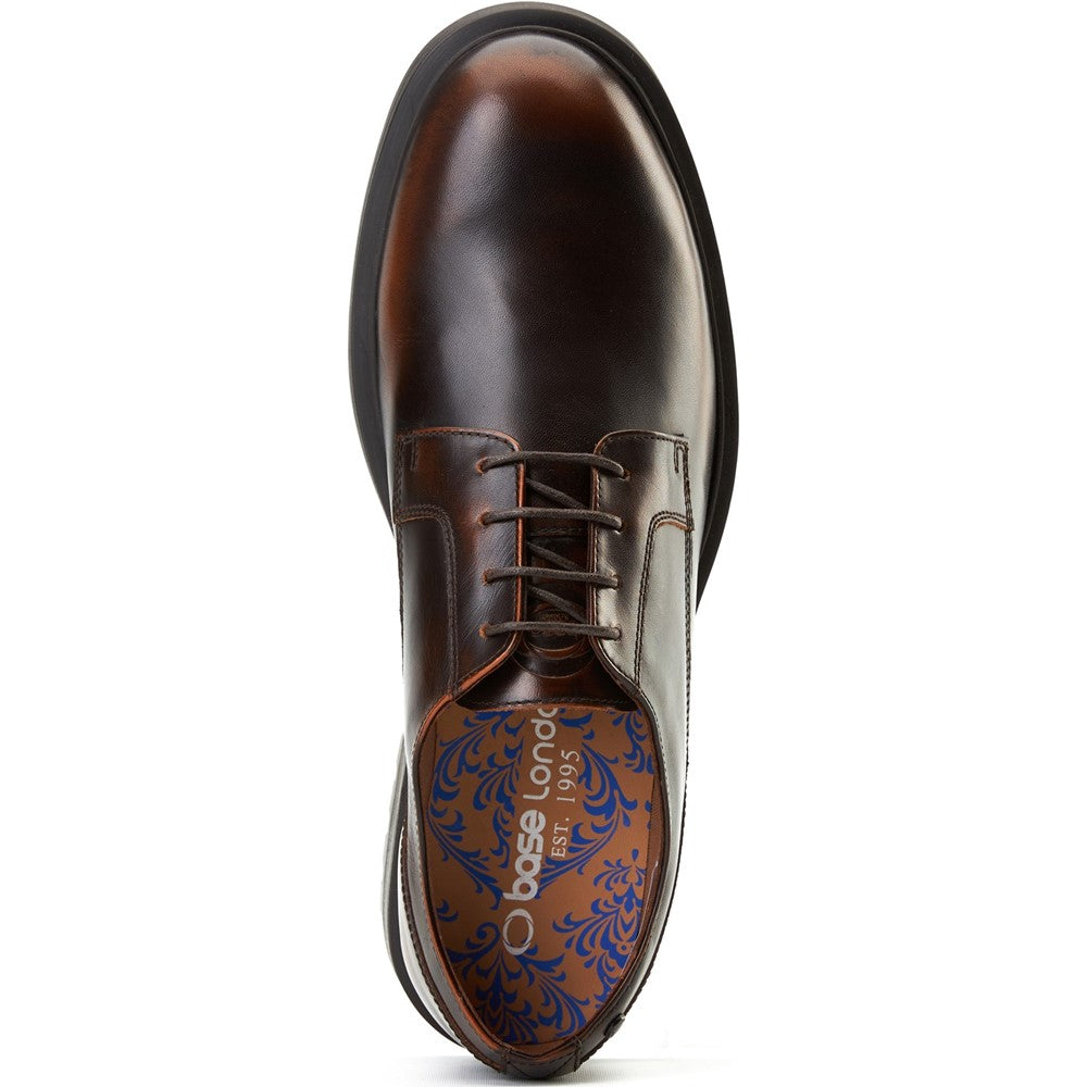 Locke Rub Off Derby Shoes Brown