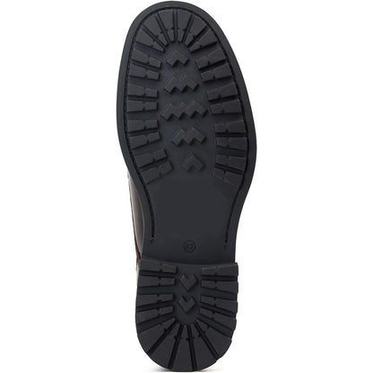 Locke Rub Off Derby Shoes Bordo