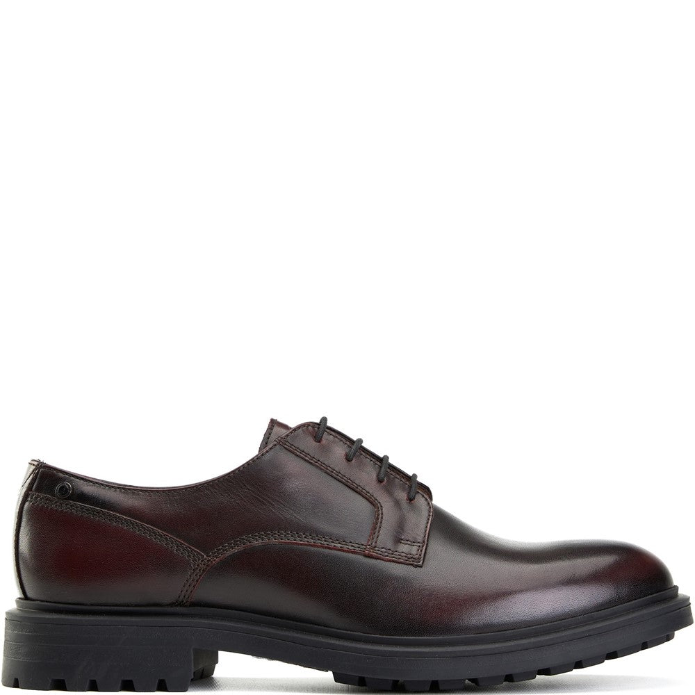 Locke Rub Off Derby Shoes Bordo