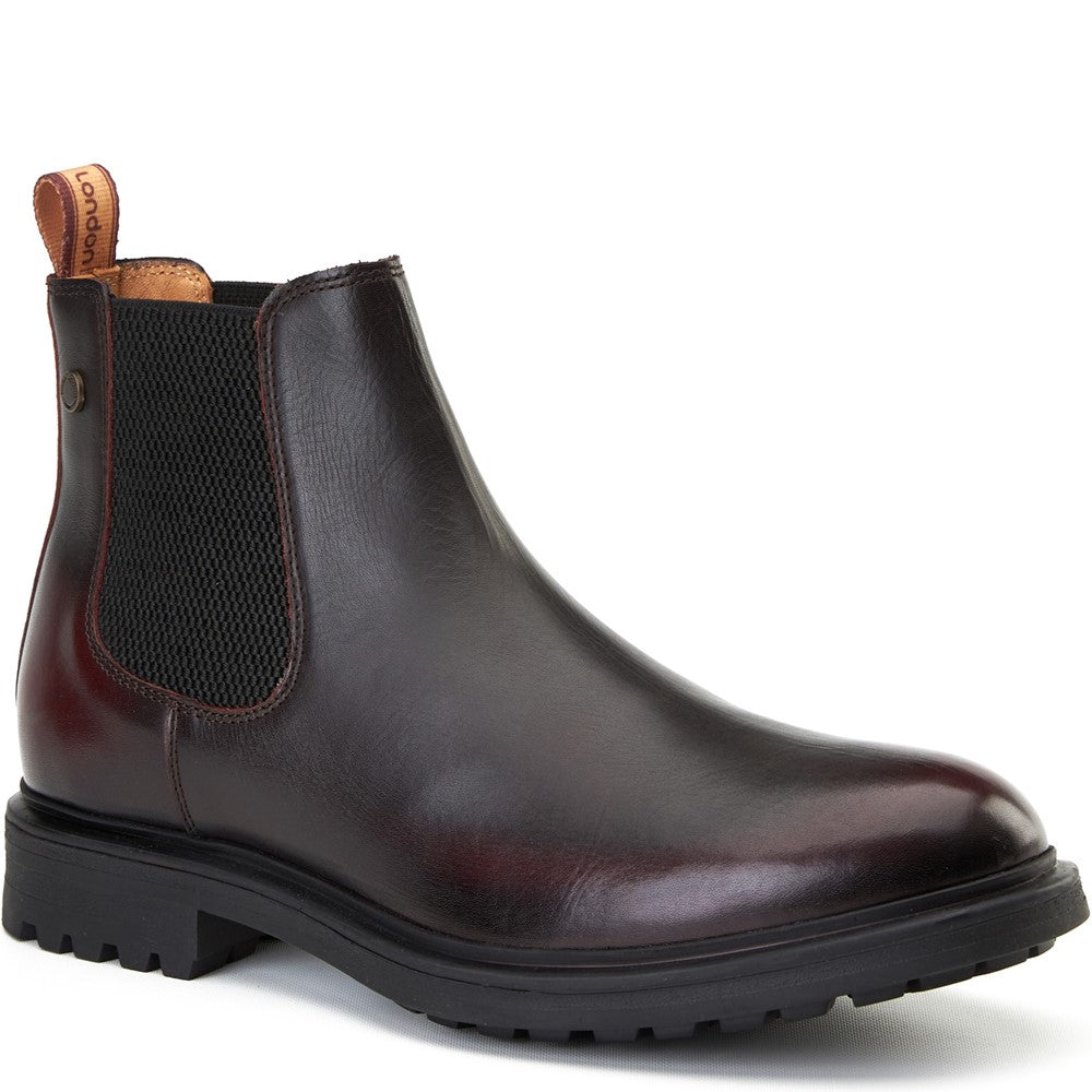 Roebuck Chelsea Boots Bordo