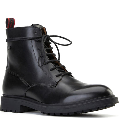 Brunel Lace-up Boots Black