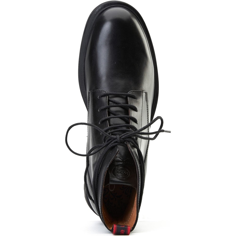 Brunel Lace-up Boots Black