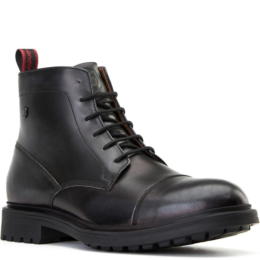 Boulton Toe Cap Boots Black