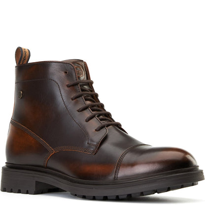 Boulton Toe Cap Boots Brown