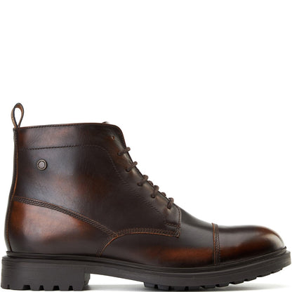Boulton Toe Cap Boots Brown