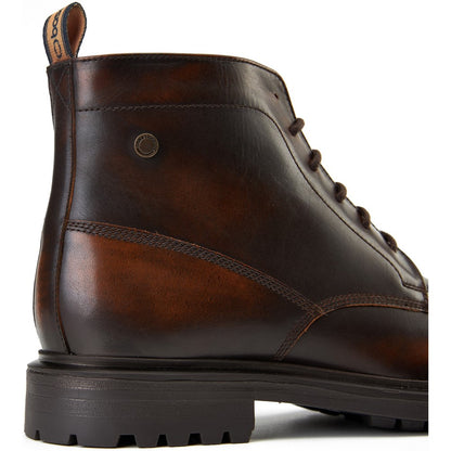 Boulton Toe Cap Boots Brown