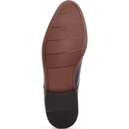 Bronte Waxy Derby Shoes Black