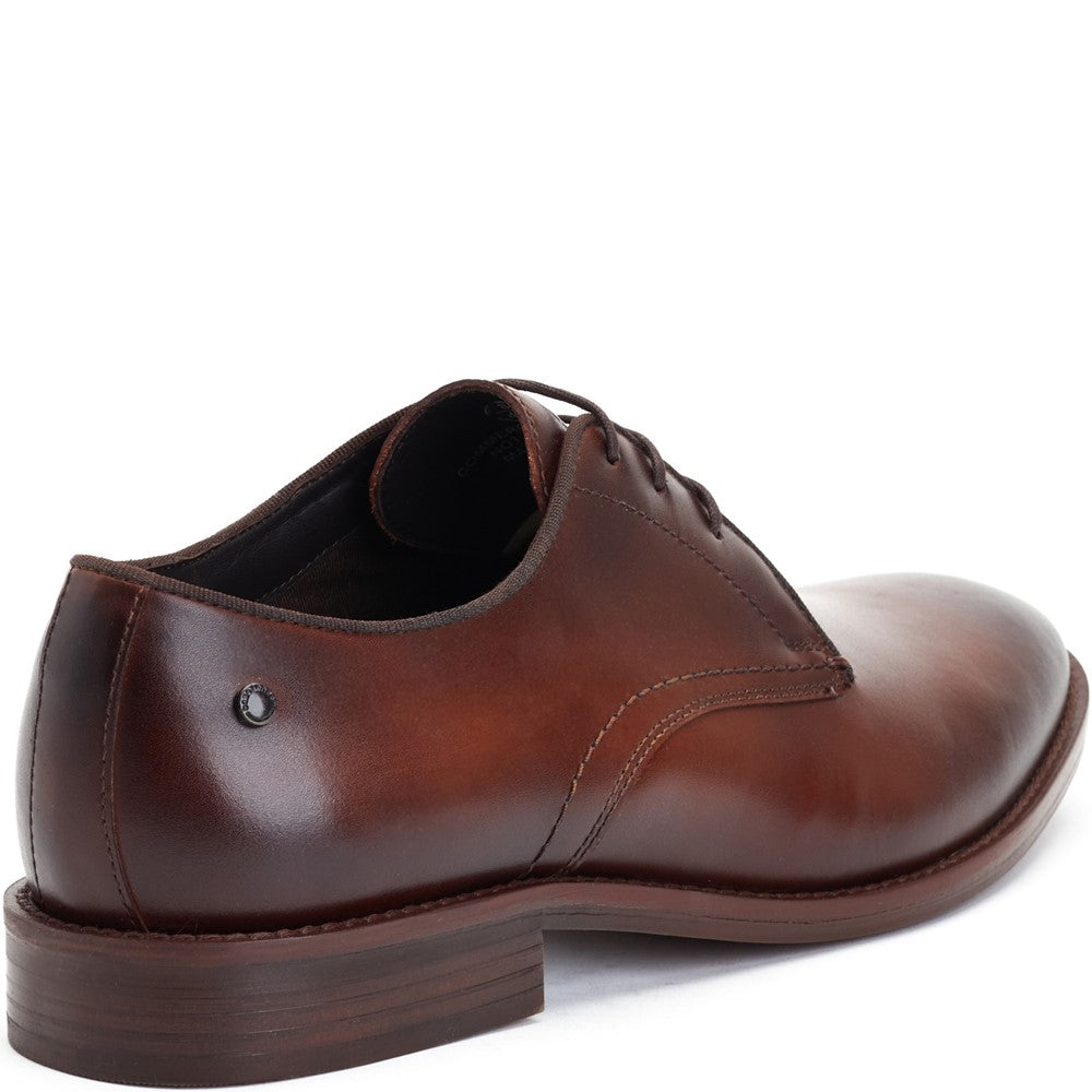 Bronte Washed Derby Shoes Brown