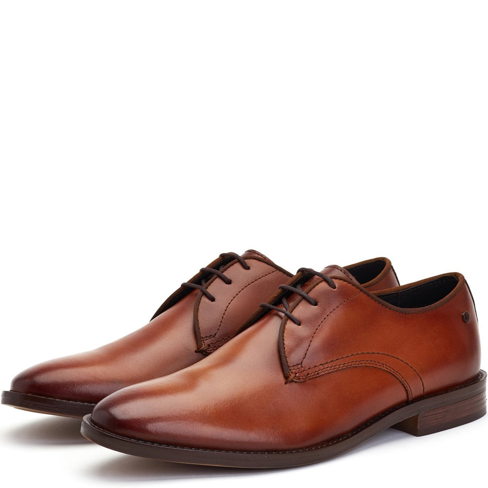 Bronte Washed Derby Shoes Tan