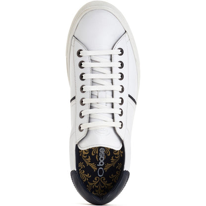 Beck Leather Trainers White