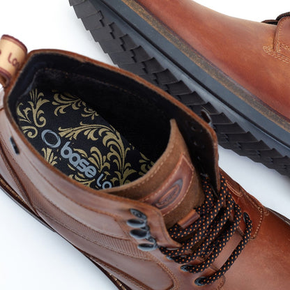 Dickson Pull Up Combat Boots Tan