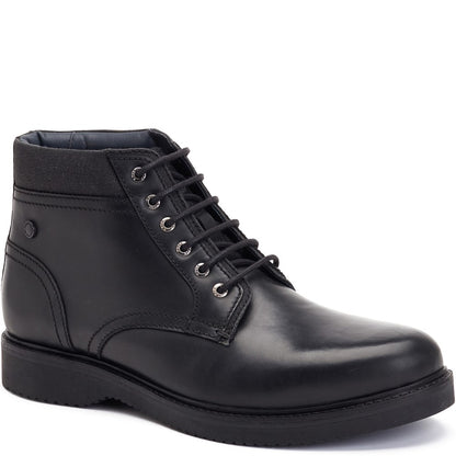 Dugan Waxy Chukka Boots Black