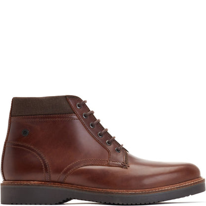 Dugan Waxy Chukka Boots Brown