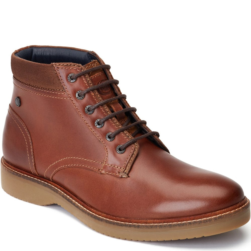 Dugan Waxy Chukka Boots Chestnut