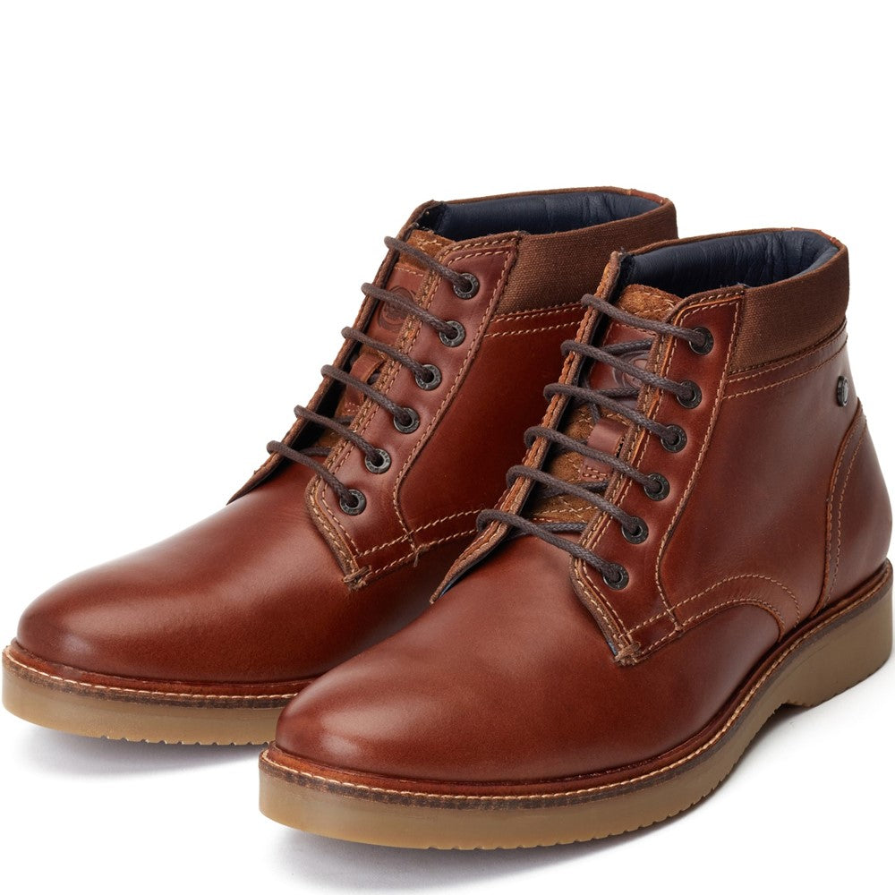 Dugan Waxy Chukka Boots Chestnut