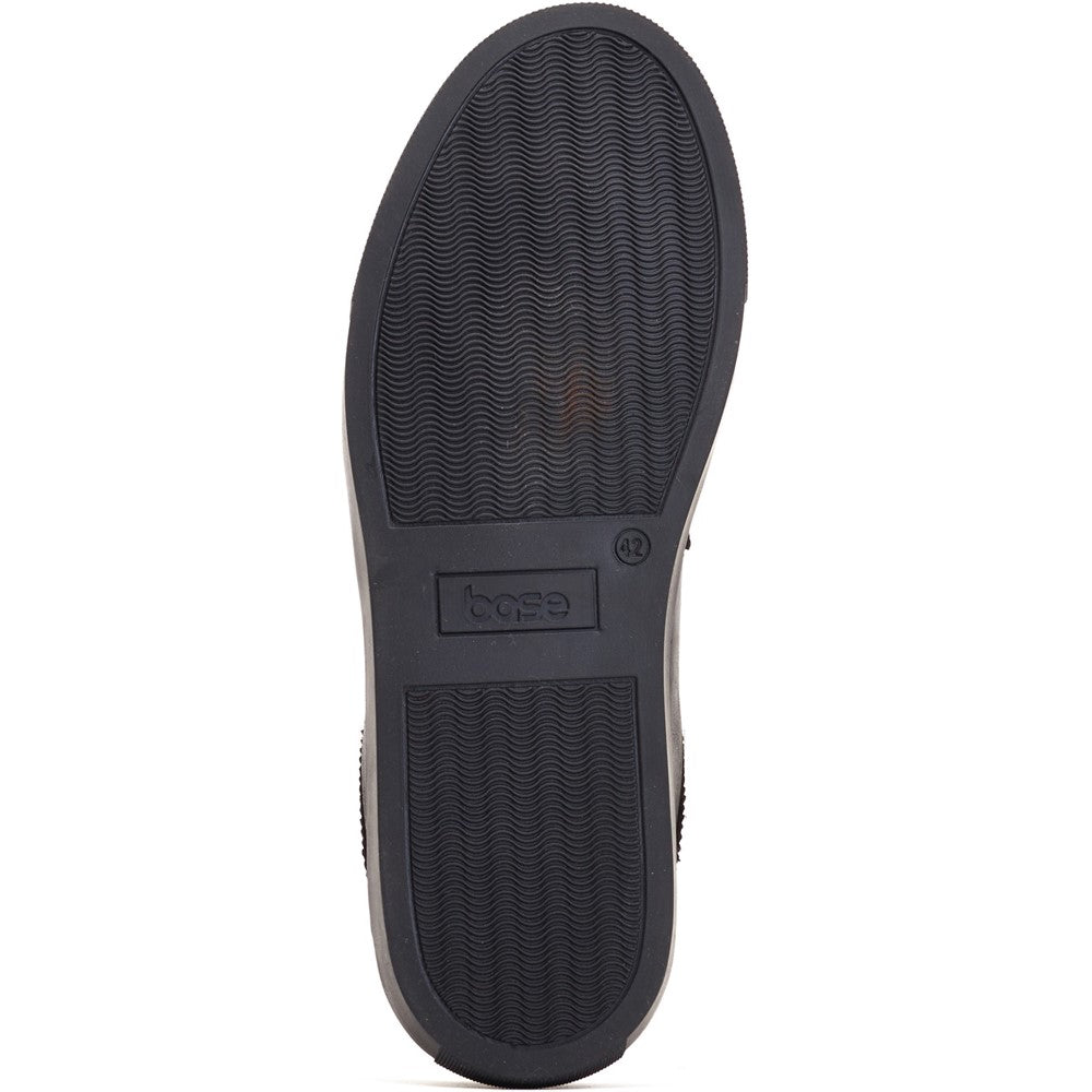 Keller Pull Up Cupsole Brogue Black