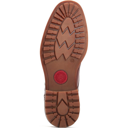 Yukon Grain Brogue Shoes Tan