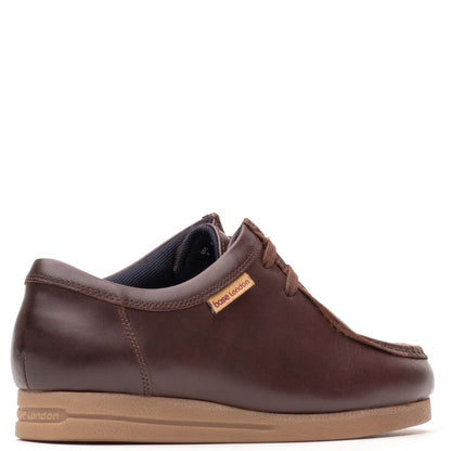Koko Leather Moccasin Chestnut
