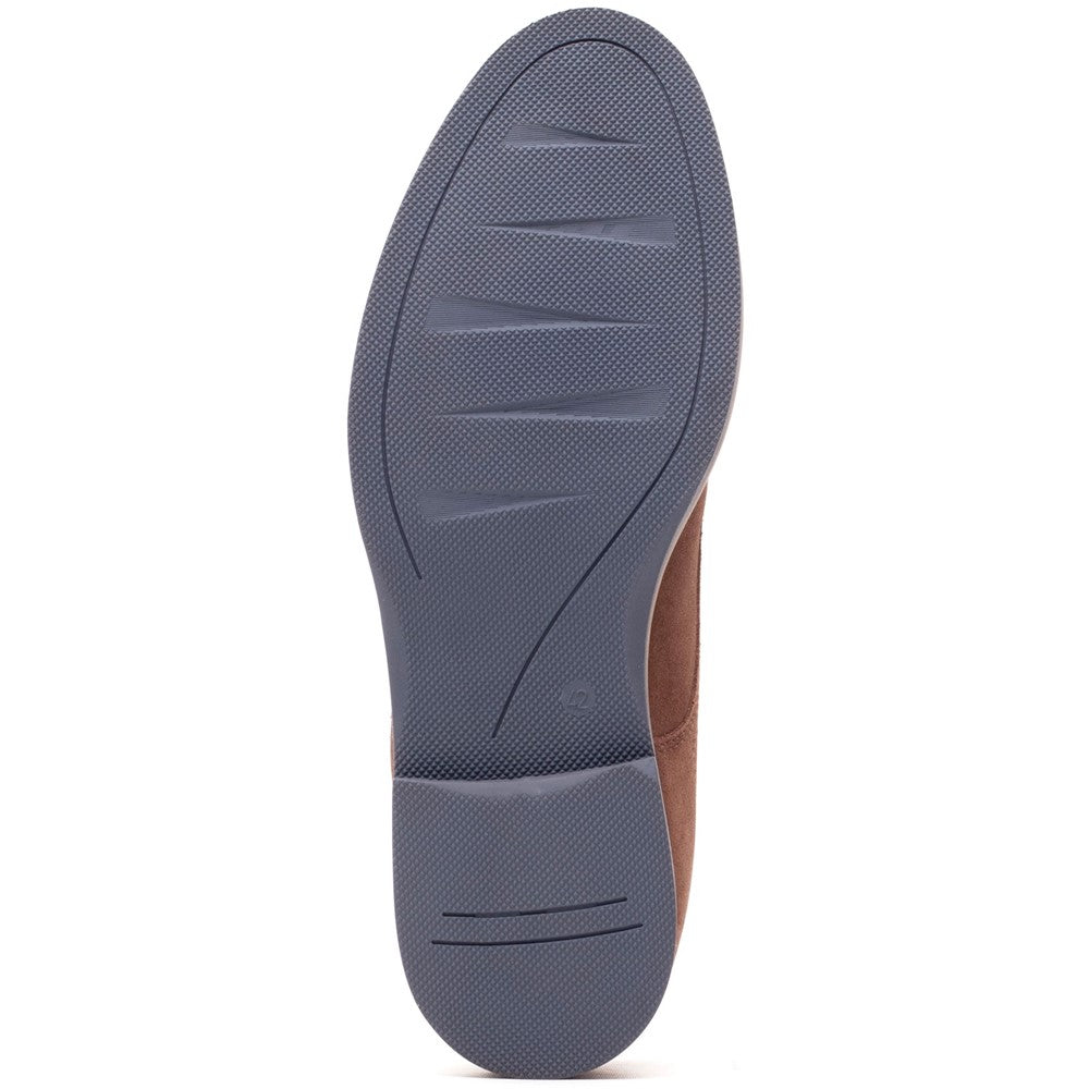 Strand Suede Derby Shoes Brown