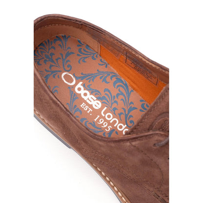 Strand Suede Derby Shoes Brown