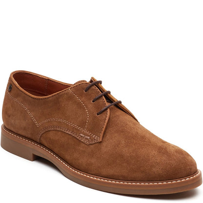 Strand Suede Derby Shoes Ginger
