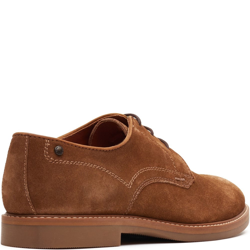 Strand Suede Derby Shoes Ginger