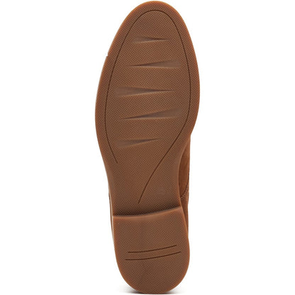 Strand Suede Derby Shoes Ginger