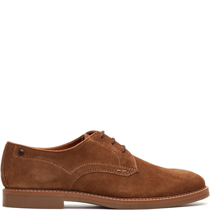 Strand Suede Derby Shoes Ginger