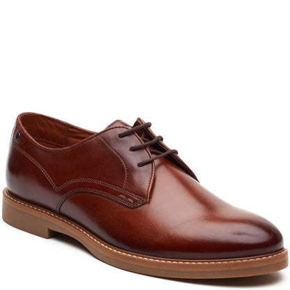 Strand Leather Derby Shoes Tan