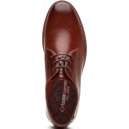 Strand Leather Derby Shoes Tan