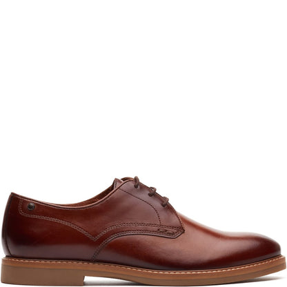 Strand Leather Derby Shoes Tan