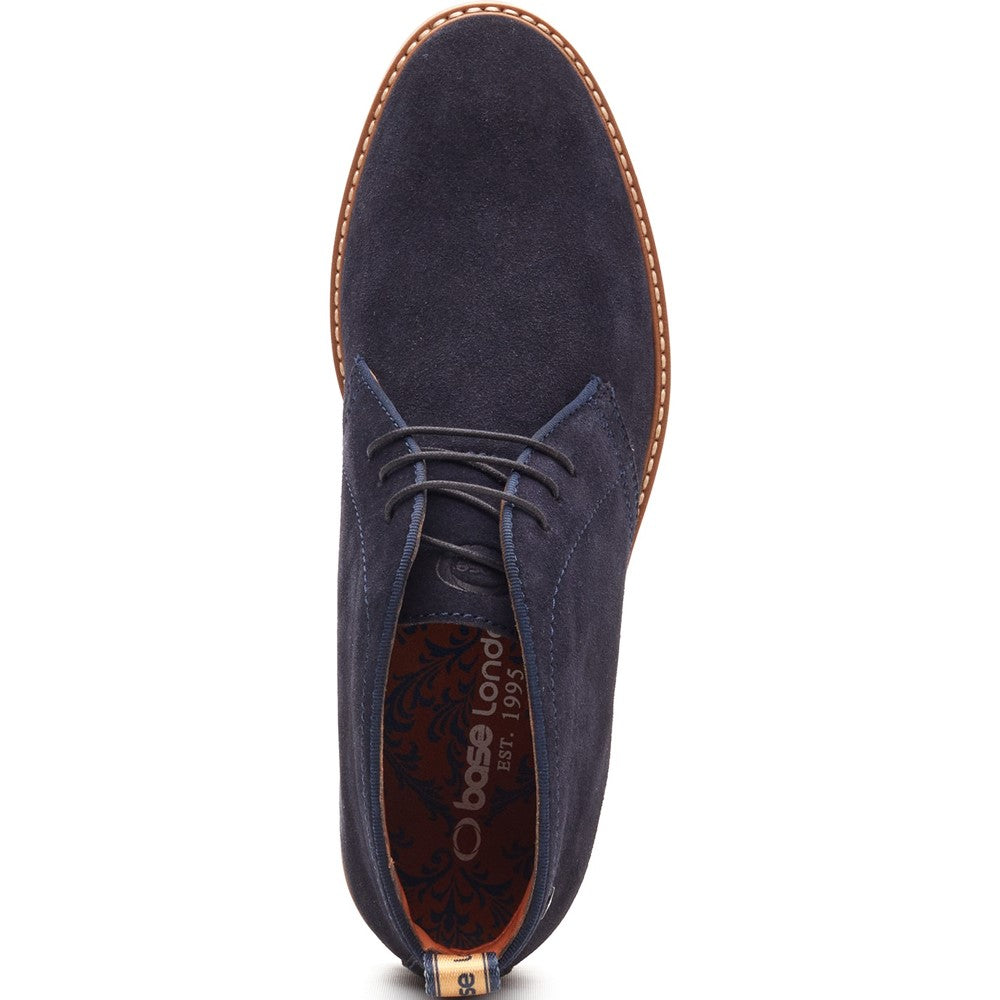 Carlton Suede Chukka Boots Navy